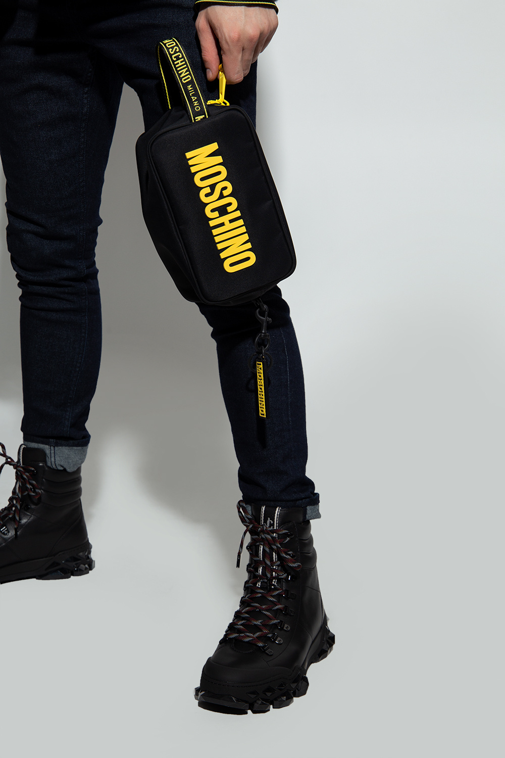 【関税&送料込】Moschino Pouch With Logo Get the bag here | Pouch with logo Moschino